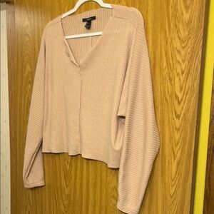 Forever 21 Beige Knit Sweater